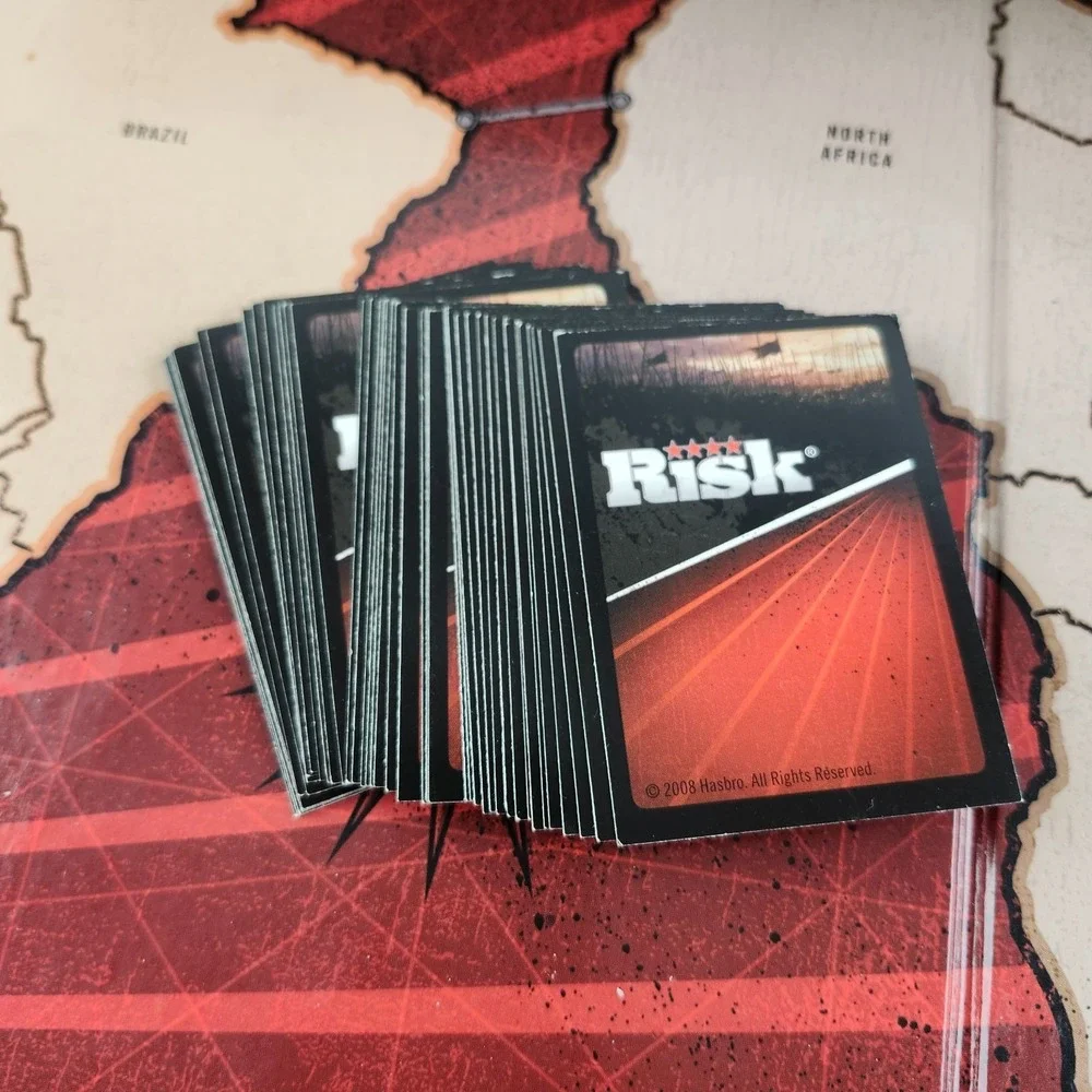 RISK Board Game 100% COMPLETE 2008 Area Control Strategy Game - Picture 6 of 11